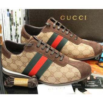 グッチ 靴 スーパーコピー GUCCI ベビーシューズ ベージュ×ブラウン GGキャンバス レザー glr03